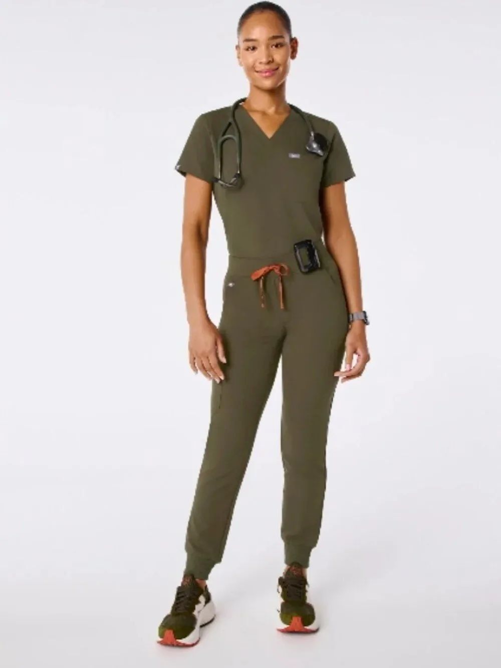 EUC FIGS Zamora Jogger Scrub Pants Limited Edition Spruce Size XS/P